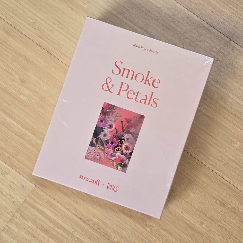 Piecework Smoke & Petals Puzzle - Picture 2 of 5